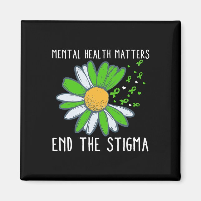 Medvetenhet om psykisk hälsa i Stigma 1 Magnet (Framsidan)