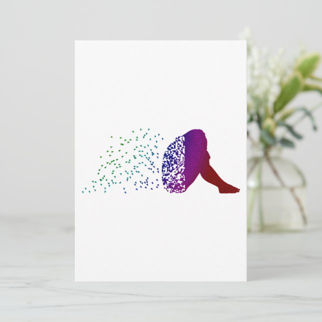 Medvetenhet om psykisk hälsa  inbjudningar (Stående Fram)