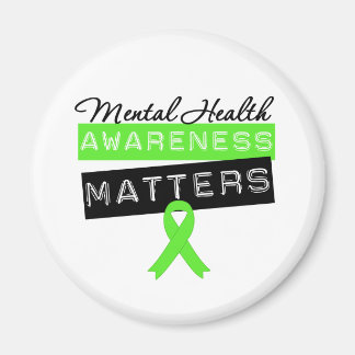 Medvetenhet om psykisk hälsa magnet