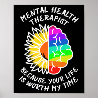 Medvetenhet om psykisk hälsa. poster