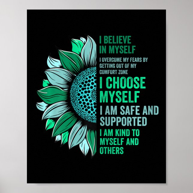 Medvetenhet om psykisk hälsa - Stigma-slut Poster (Framsidan)