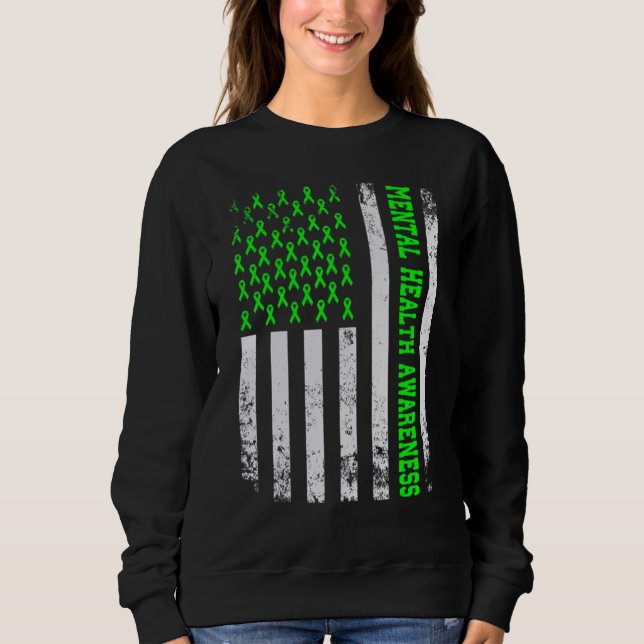 Medvetenhet om psykisk hälsa t shirt (Framsida)