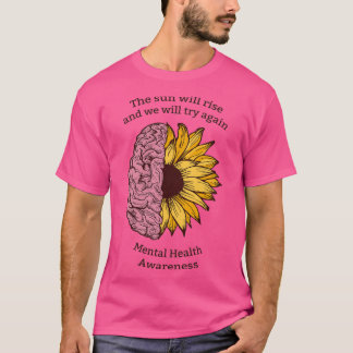 Medvetenhet om psykisk hälsa t shirt