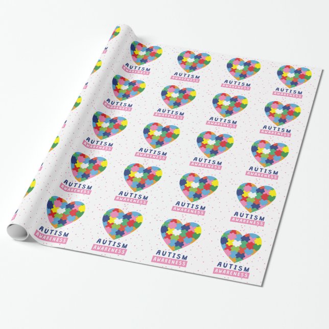 Medvetenhet om rosa autism presentpapper (Utrullad)