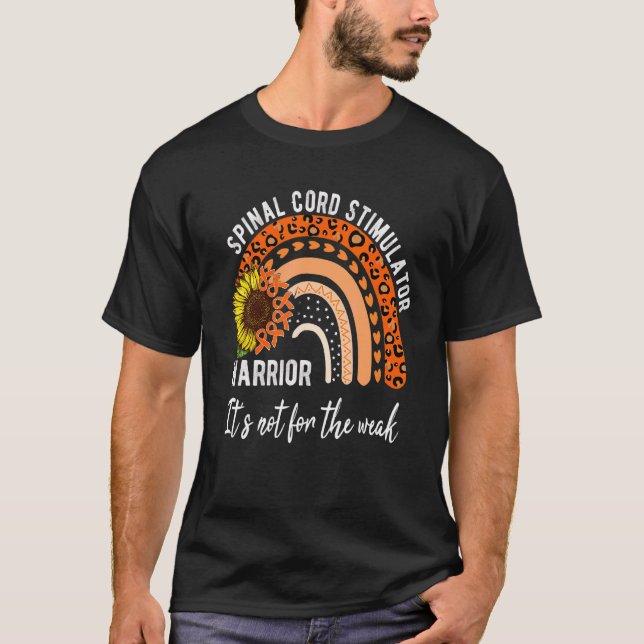 Medvetenhet om ryggmärgssladden t shirt (Framsida)