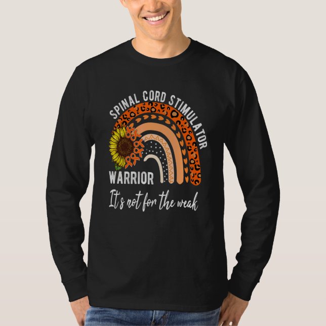 Medvetenhet om ryggmärgssladden t shirt (Framsida)