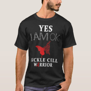 Medvetenhet om sickle-cell-mottagare t shirt