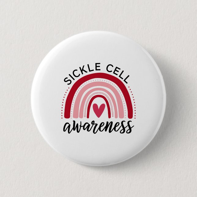Medvetenhet om sicklecellen 28 knapp (Framsida)