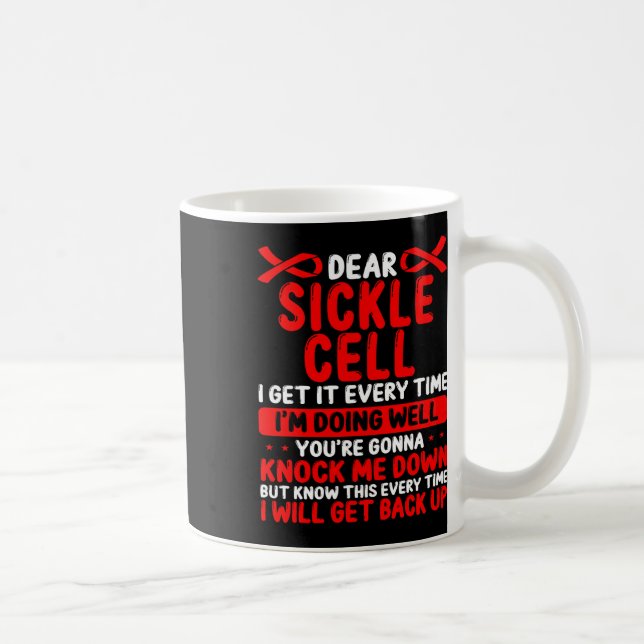Medvetenhet om sicklecellen R Kaffemugg (Höger)