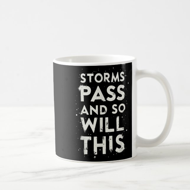 Medvetenhet om självmord Depression Ångest Psykisk Kaffemugg (Höger)