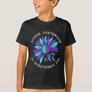 Medvetenhet om självmord Förebyggande av självmord T Shirt
