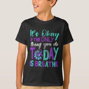 Medvetenhet om självmord Förebyggande av självmord T Shirt