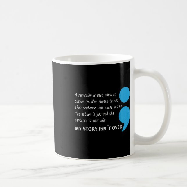 Medvetenhet om självmord kaffemugg (Höger)