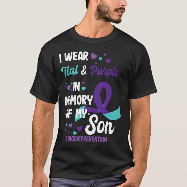 Medvetenhet om självmordsförebyggande åtgärder til t shirt (Framsida)