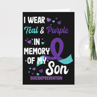Medvetenhet om självmordsförebyggande till minne a kort