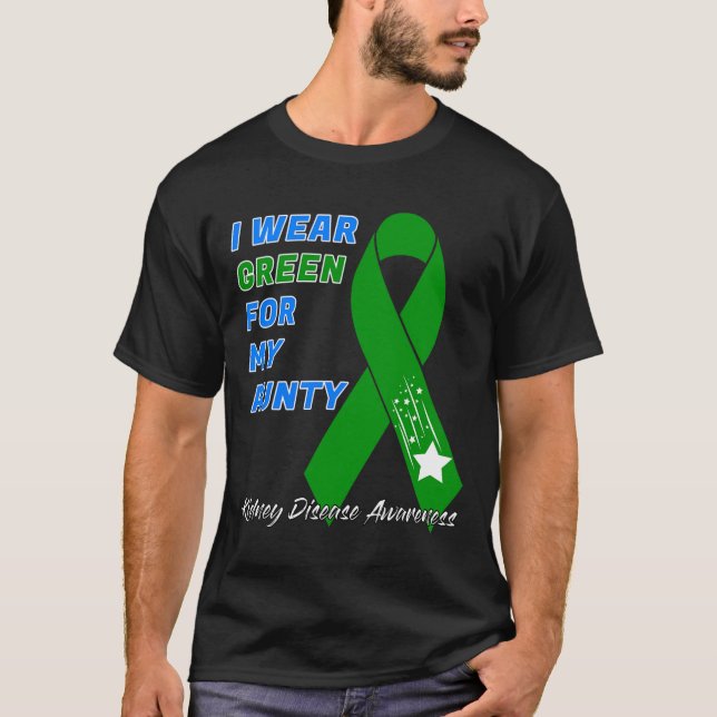Medvetenhet om sjukdom Dialys Transplant Donor War T Shirt (Framsida)