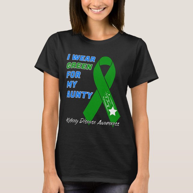Medvetenhet om sjukdom Dialys Transplant Donor War T Shirt (Framsida)