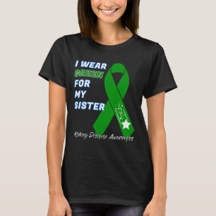 Medvetenhet om sjukdom Dialys Transplant Donor War T Shirt