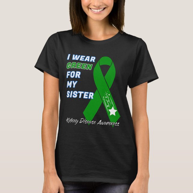 Medvetenhet om sjukdom Dialys Transplant Donor War T Shirt (Framsida)