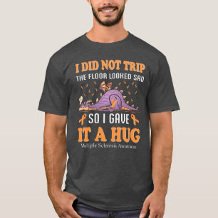 Medvetenhet om skleros i Många, stöd m T Shirt