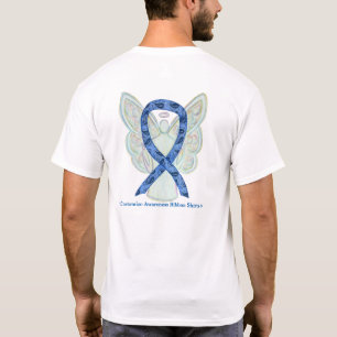 Medvetenhet om sköldkörtelsjukdom Paisley Ribbon S Tee