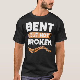 Medvetenhet om skolios, men inte bruten t shirt