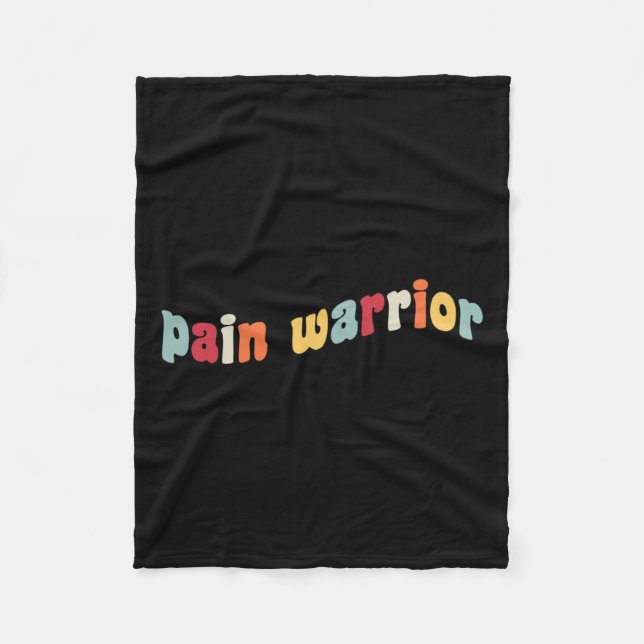 Medvetenhet om smärtlindring vid kryddnejlikor mån fleecefilt (Framsidan)