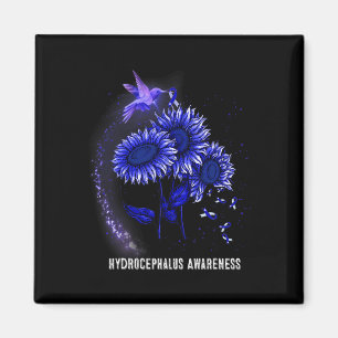Medvetenhet om solrosblommor - Hydrocephalus Magnet