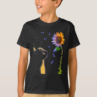 Medvetenhet om solrosblommor - Hydrocephalus T Shirt