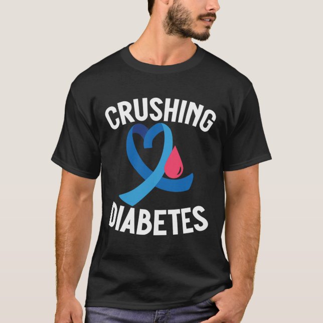 Medvetenhet om T1D-godarsjuka T Shirt (Framsida)