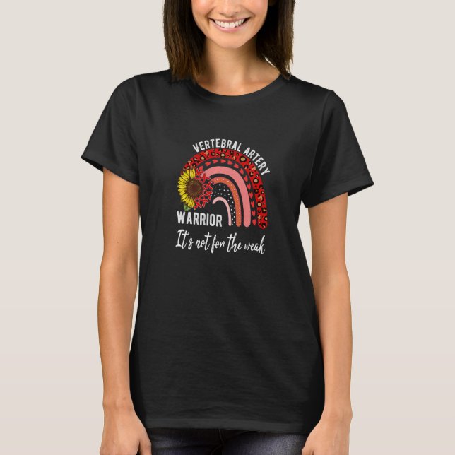 Medvetenhet om vertebral artärdissekering t shirt (Framsida)