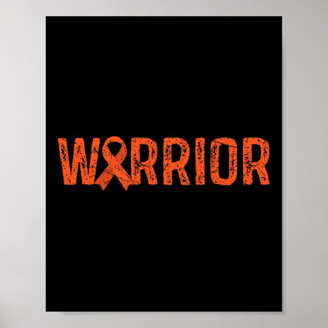 Medvetenhet om Warrior Rsd Crps Poster (Framsidan)