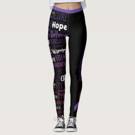 Medvetenhet/Ord...Araknoidit Leggings