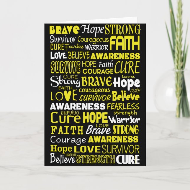 Medvetenhet Ord...Endometrios Kort (Framsida)