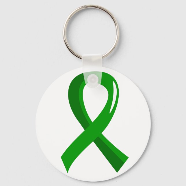 Medvetenhet Ribbon 3 Gastropares Nyckelring (Framsida)