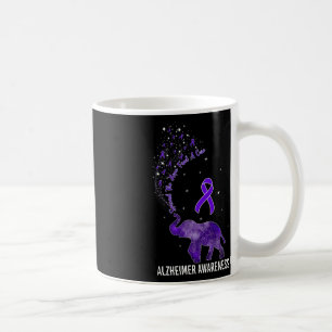 Medvetenhet Sprid Hoppet Hitta Ett Botemedel Elefa Kaffemugg