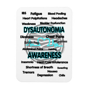 Medvetenhet/symptom...Dysautonomia Magnet