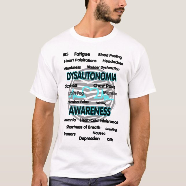 Medvetenhet/tecken… Dysautonomia Tröja (Framsida)