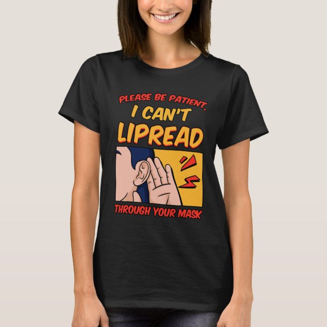 Medvetenhet vid analys av hörselförlust t shirt (Framsida)