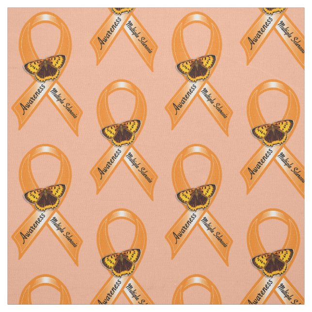 Medvetenhetband för åtskillig Sclerosis med Tyg (Provkarta)