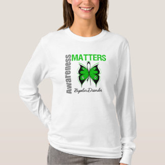Medvetenheten betyder bipolär oordning för fjäril t-shirt