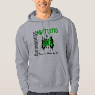 Medvetenheten betyder traumatisk hjärnskada för sweatshirt med luva