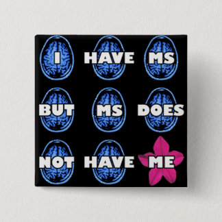 Medvetenheten för åtskillig Sclerosis knäppas Knapp