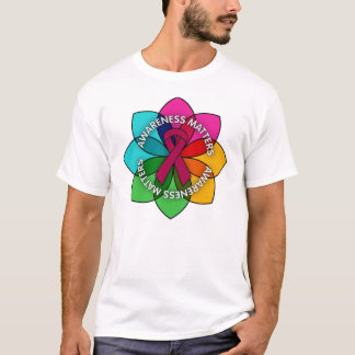 Medvetenheten för skäracellblodbrist betyder t shirt