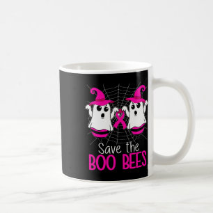 Medvetenheten hos Boo Bees Breast Cancer Halloween Kaffemugg