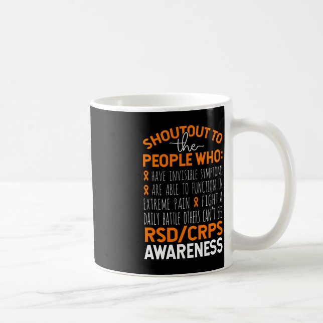 Medvetenheten hos People CRPS Kaffemugg (Höger)