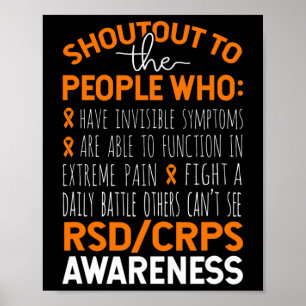 Medvetenheten hos People CRPS Poster