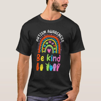 Medvetenheten om autism är ett vänligt tecken på " t shirt