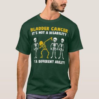 Medvetenheten om blåscancer är inte ett handikapp t shirt