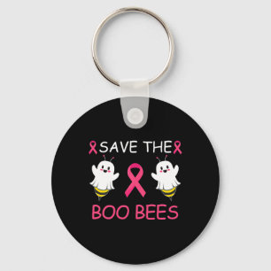 Medvetenheten om bröstcancer hos Boo Bees Hallowee Nyckelring